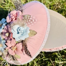 Pärlband - Design Kristina - 10 mm - Creme