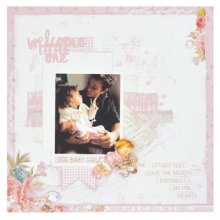 Papper Kaisercraft Peek-A-Boo Young One Scrapbooking