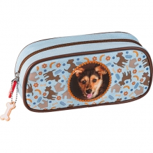 Pennfodral Hundvalp 22x9,5x4,8 cm Textil