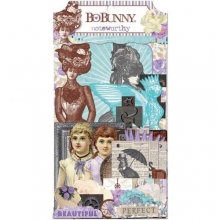 Bo Bunny Noteworthy Die Cuts Penny Emporium Chipboard