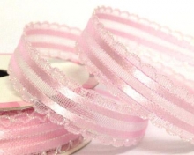 Kendra Ribbon Light Pink Opal Dekorationer DIY