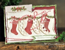 Papper Pion Design The Night before Christmas Memory Notes