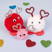 Piprensare Fluffy Chenille Glitter 50 st 6 mm