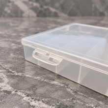 Förvaringsbox - Transparent - 37,5x23x4,5 cm