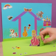Pysselset För Barn - Skapa Prinsessa Och Natur