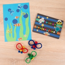 Pysselset För Barn - Skapa Rymd Och Hav