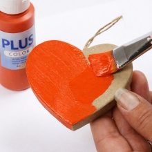 Akrylfärg PLUS Color 60 ml Brilliant red / Orange Hobbyfärg
