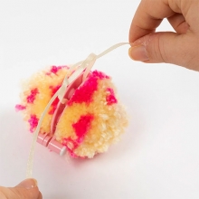 Mini Kit Påskpyssel - Pompom Ägg Med Garn