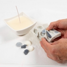 Skål av Porslin 4,5 x 10 cm 2 st Kök Badrum