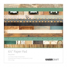 Paper Pad 6.5”x6.5” Story Book Kaisercraft Scrapbooking Papper