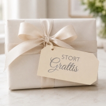 Etiketter - Grattis Tags - 18 st - Pastellfärger