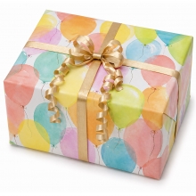 Presentsnöre B: 10 mm Guld Matt 250 m Band Presentinslagning