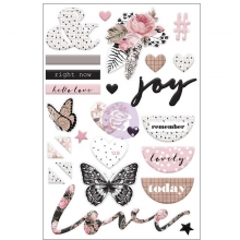 Puffy Stickers Prima Marketing Amelia Rose
