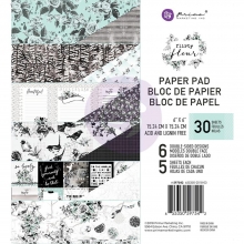 Paper Pad Prima Flirty Fleur 6x6 Tum 30 Ark Marketing