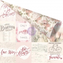 Prima Marketing Love Story Scrapbooking Papper Notes That Last Forever