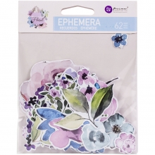 Die Cuts - Prima Ephemera Watercolor Floral - 62 st