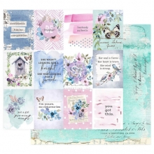 Paper Pad 6x6 - Watercolor Floral - Prima Marketing