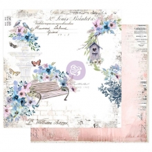 Paper Pad 6x6 - Watercolor Floral - Prima Marketing