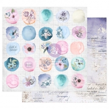 Paper Pad 6x6 - Watercolor Floral - Prima Marketing