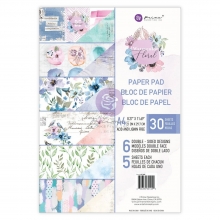 Paper Pad A4 - Watercolor Floral - Prima Marketing