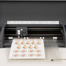 Printable White Sticker Paper 8 ark Silhouette America Papper Specialark