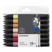 Promarker Winsor & Newton - Manga Steampunk - 13 st