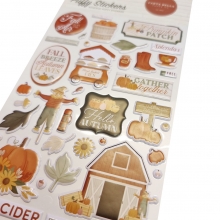 Puffy Stickers Carta Bella - It's Autumn