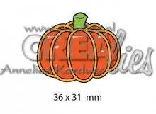 Dies Crealies Pumpkin A Halloweenpyssel Höstpyssel