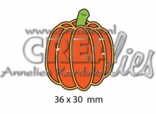 Dies Crealies Pumpkin B Halloweenpyssel Höstpyssel