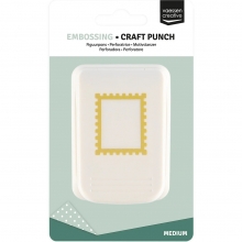 Stans Vaessen - Punch Frimärke Med Embossing - 2,8 x 2,4 cm