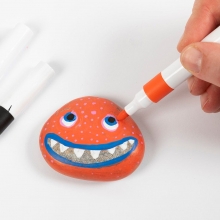 Pysselkit För Barn - Måla Och Dekorera Stenfigurer