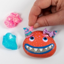 Pysselkit För Barn - Måla Och Dekorera Stenfigurer