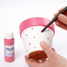 Akrylfärg PLUS Color 60 ml Fuschia Hobbyfärg