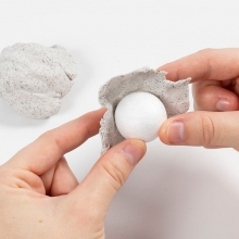 Mini DIY Pysselkit - Robot Av Silk Clay Lera