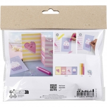 Mini DIY Kit - Skapa ett Grattiskort - Från 3 år
