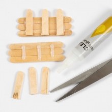 Mini DIY Kit Nissens dörr - Renen Rudolf Hälsar På