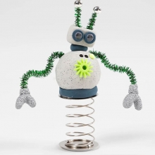DIY Pysselkit - Robotvärld Av Silk Clay Lera
