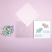 Rörpärlor Pyssel Set Playbox - Enhörning - 2000 Pärlor