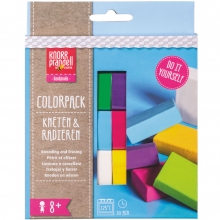 Pysselset DIY - Gör egna Suddgummi - Colorful - 120g