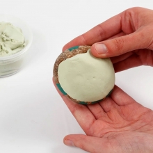 Silk Clay Dova Färger 10x40g Lera till scrapbooking, pyssel och hobby