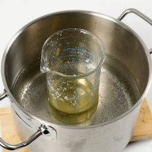 Ljustillverkning i glasburk - Rapsvax - Ljustillverkning