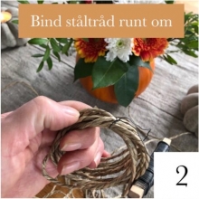 Pysseltips! Höstiga Pumpor av Sjögräs