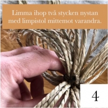 Pysseltips! Höstiga Pumpor av Sjögräs