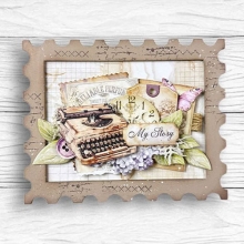 Scrapbooking Pyssel Decoupage Papper Stamperia - Quiet Days