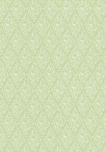 Papper A4 Basic Light Green Medallions Reprint