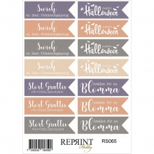 Stickers Reprint - Enchanted Halloween - Svenska Texter