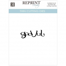 Dies Reprint - God Jul Text - Cozy Christmas - 58 x 20 mm