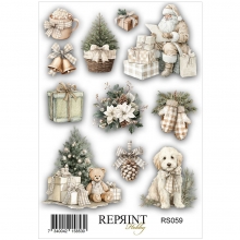 Stickers Reprint - Cozy Christmas - Julmotiv