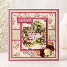 Scrapbooking Kort Reprint Summer Garden