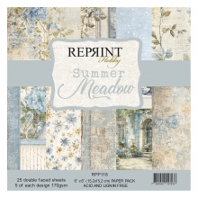 Paper Pad Scrapbooking Papper Summer Meadow - Reprint